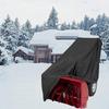 Snowblower Covers Waterproof Oxford Cloth Tear-Resistant Protective Cover for Snow Thrower for Yards Gardens Lawn Party Outdoor