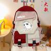 Anime-Themed Lightweight Backpack Teens Students 20-35L Capacity Fits 15-inch Laptop Nylon With Character Print Unisex