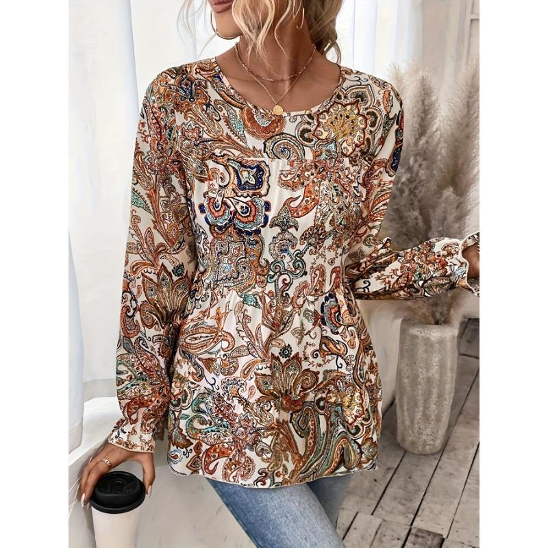 

Женская новая шифоновая рубашка в стиле бохо Senior Sense of Thin Shirt Inside The Early Spring XL