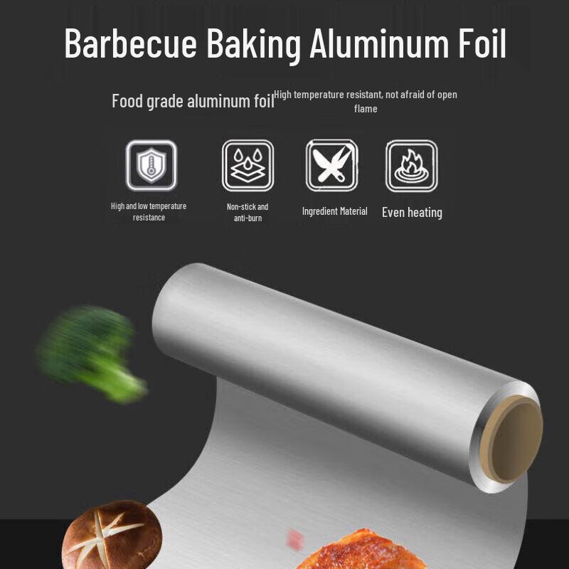 Heavy-Duty Aluminum Foil Roll