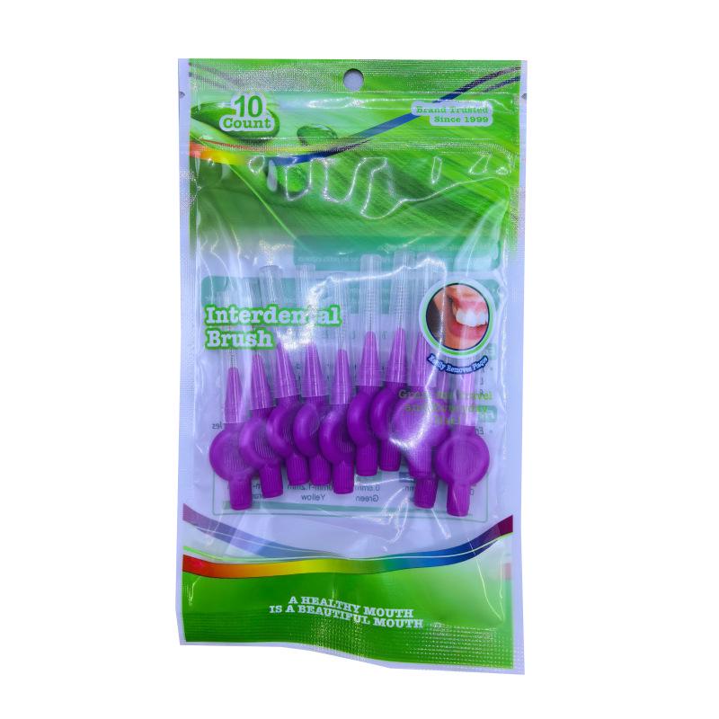 Interdental Round Gap Brush & Orthodontic Toothbrush for Oral Care