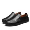 Outdoor Casual Leather Shoes For Men High Quality Men's Leather Shoes Large Size 48 Casual Leather Outdoor Walking Shoes Male