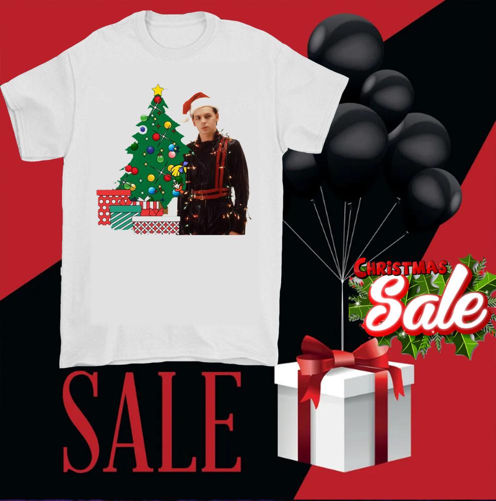 Gary Numan Christmas Xmax T Shirt Cotton Size S-5XL Gifl white Unisex T-Shirt S
