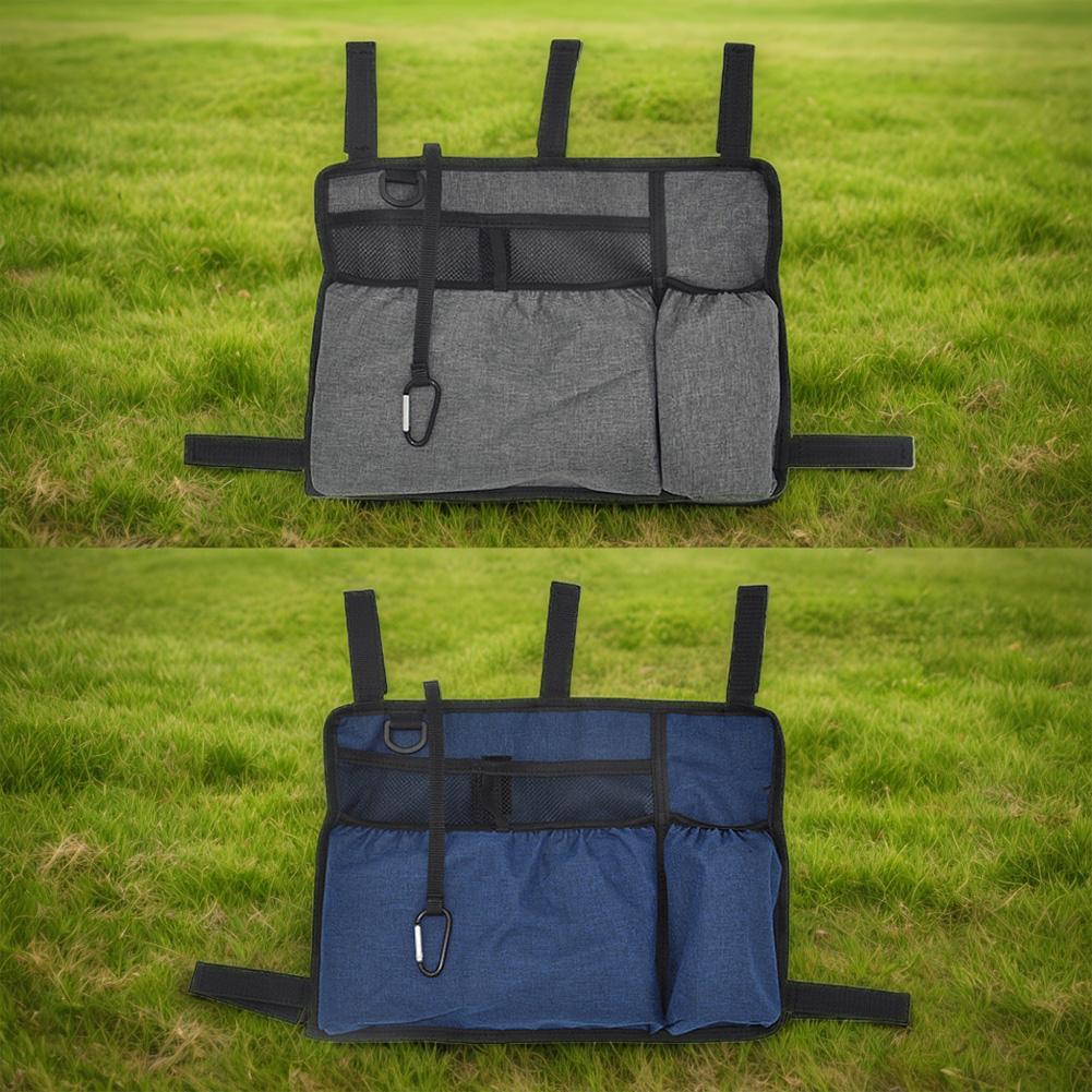 Torba na chodzik z uchwytem na kubek Torba transportowa dla niepełnosprawnych Wodoodporna Torba do przechowywania boczna na podłokietnik dla dorosłych składanych chodzików