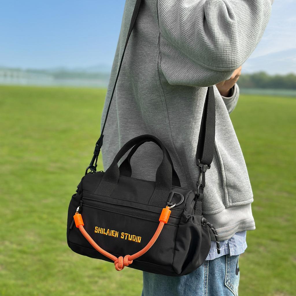 Crossbody bag Boys light commuter shoulder bag Casual backpack Student satchel Class bag Portable sports bag
