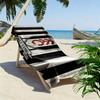 Fulham FC Print Beach Towel, Large Soft Quick Dry Towel for Beach Camping Swimming