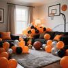 Aluminum Film Basketball-themed Balloon Set for Children's Birthday Party Decoration Scene Arrangement Supplies