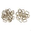 40 Square Ring Buckle DIY Luggage Belt Shoe Hat Slide Making Sewing Craft Width 20mm 25mm