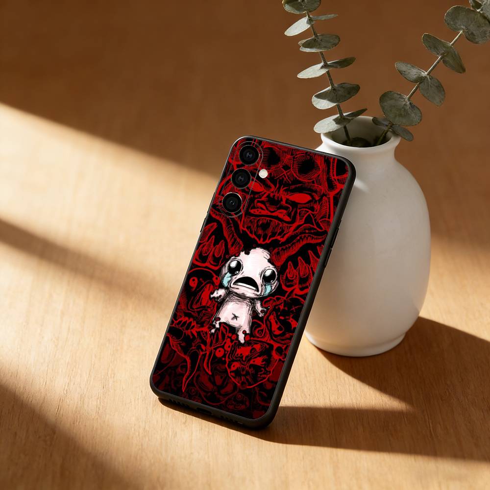 Game T-The B-Binding of Isaac Phone Case For Samsung GalaxyA13,21s,22,31,32,52,53,71,72,73,Soft Black Cover