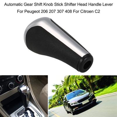 Perilla de palanca de cambios automática, cabezal de palanca de cambios para Peugeot 206, 207, 307, 408, Citroen C2