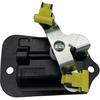 NPAUTO Extended Cab 3Rd Third Door Handle Compatible With 1994-2003 Chevy S10 GMC Sonoma, 1996-2000 Isuzu Hombre Pickup Truck, Exterior, Black, 74300