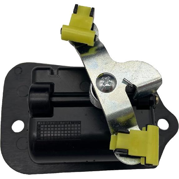 NPAUTO Extended Cab 3Rd Third Door Handle Compatible With 1994-2003 Chevy S10 GMC Sonoma, 1996-2000 Isuzu Hombre Pickup Truck, Exterior, Black, 74300