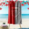 Asciugamano da Spiaggia con Stampa Arsenal Football Club, Asciugamano Grande Morbido ad Asciugatura Rapida per Spiaggia Campeggio Nuoto