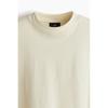 H M Oversized FiT T sHirT ligHT Beige