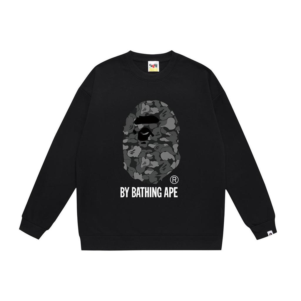 BAPE Ape Head Unisex Bedruckter Hoodie - Trendiger Herbst/Winter Hip Hop Stil