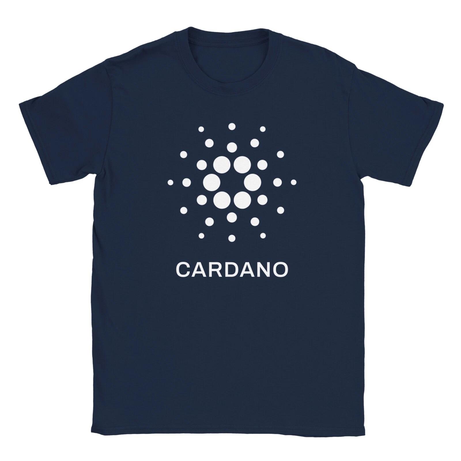 

Cardano ADA Cryptocurrency Casual Shirt Crypto Miner Mining Black Logo Men Women 2XL