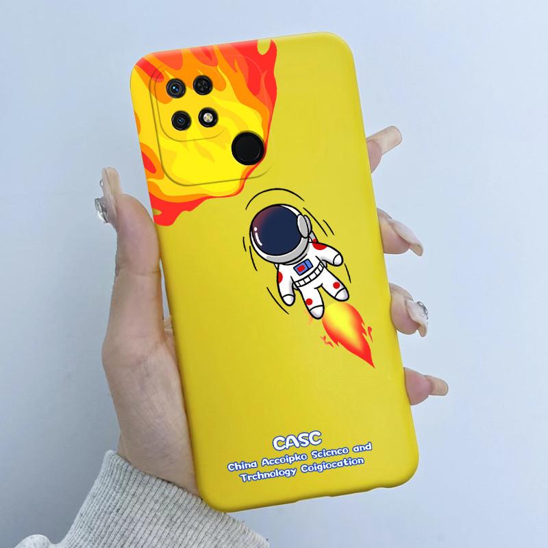 For Xiaomi Redmi 10C Phone Case Fashion Butterfly Flower Girls Design Soft Silicone TPU Back Housing for Redmi10C 10 C Covers