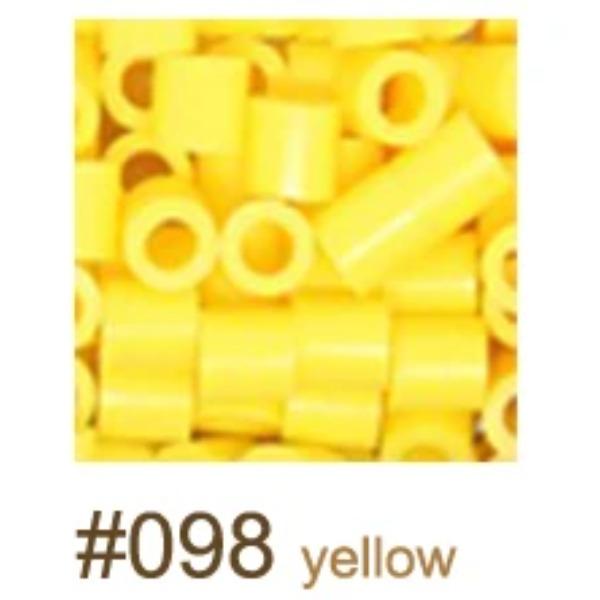 Yellow Color 5mm 1000PCS YantJouet Hama Beads for Kids Iron Fuse Beads Diy Puzzles Pixel Art Gift Children Toy