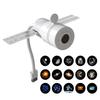 Star Projector Night Light 2 in 1 USB Galaxy Lamp 360 Flexible Gooseneck 5 Film Cards Kids Bedroom Ceiling Atmosphere