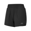 Moisture-Wicking Breathable Elastic Sports Shorts Women Shorts Carbon-Black P324W076-0018