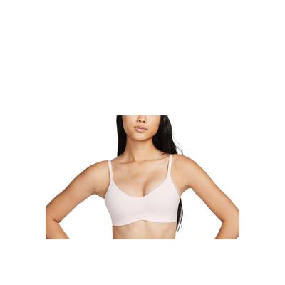 חזיית ספורט מינימליסטית Dri-Fit Alate תמיכה בעצימות נמוכה עם ריפוד נשים תחתונים ורוד בהיר DM0527-640