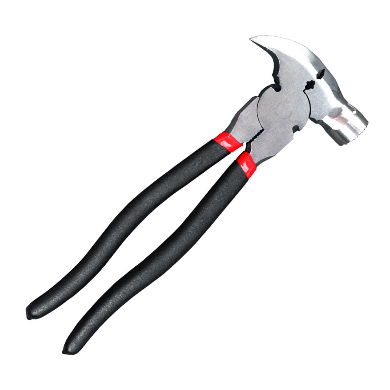 

Professional Leverage Enhancing Pliers Suitable For Nail Extraction Wire Installation Wood Splitting 10.5 Inch Work Tool 1