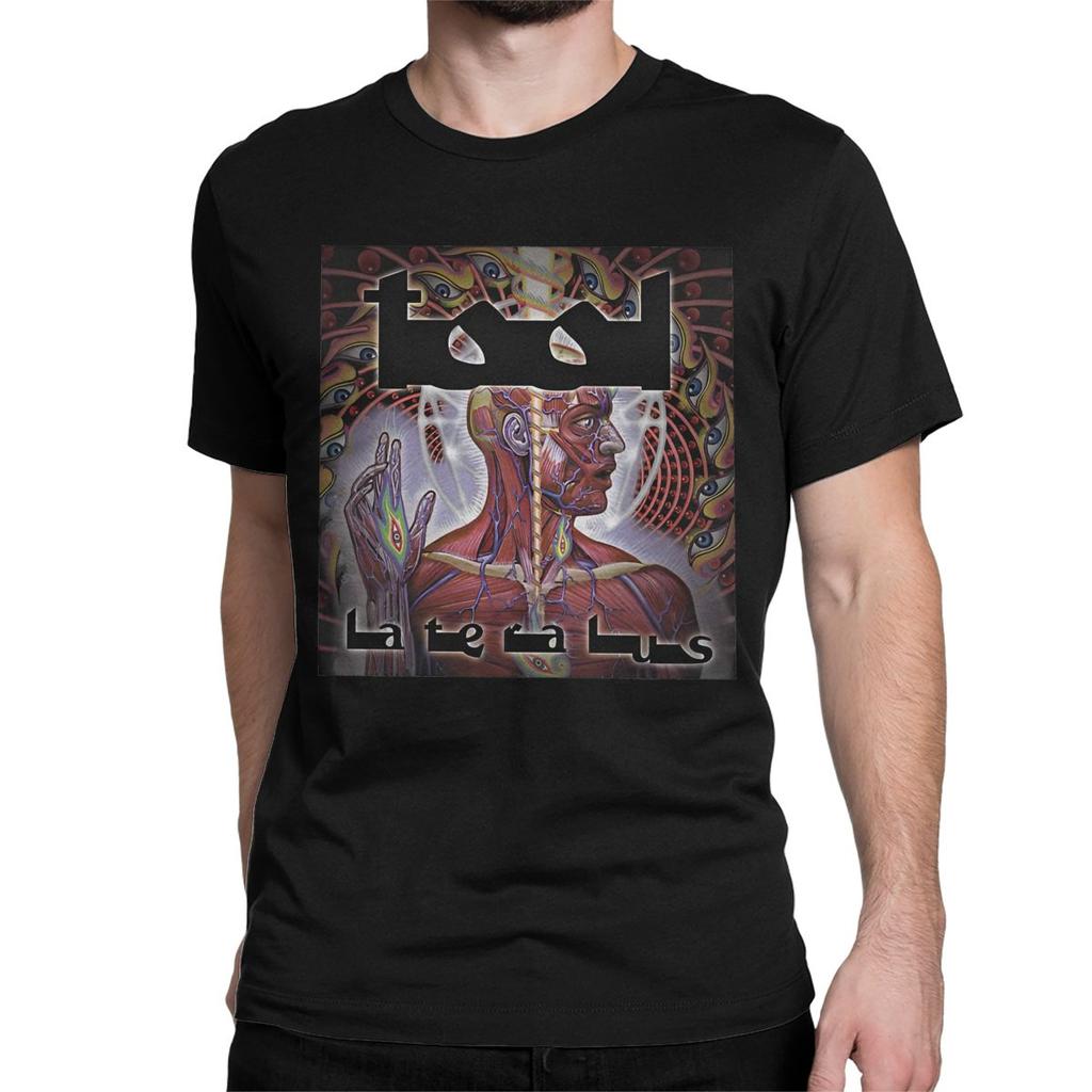 Men Women's Lateralus Heavy Metal Music Enima T Shirts Tool Band Cotton Tops  Short Sleeve Tee Shirt Graphic Printed T-Shirts