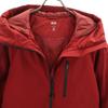 UNIQLO Long sleeve hybrid down parka M Red Women Used
