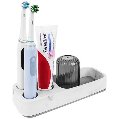 Linkidea Countertop Toothbrush Diatomaceous Earth Toothbrush Stand for Manual and Vanity Compatible with Philips Sonicare and iO Series Holder,