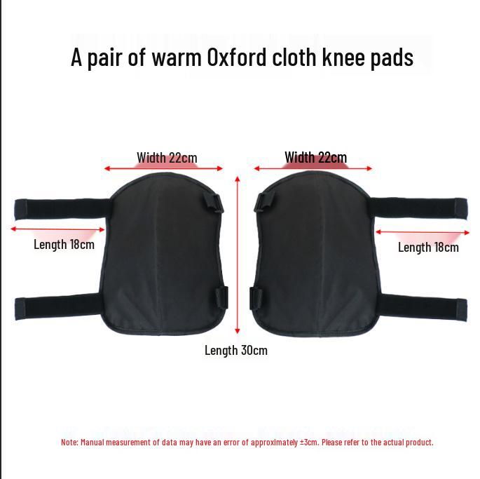 Windproof Waterproof Unisex Motorcycle Knee Pads - Warm, Cold Protection Cover