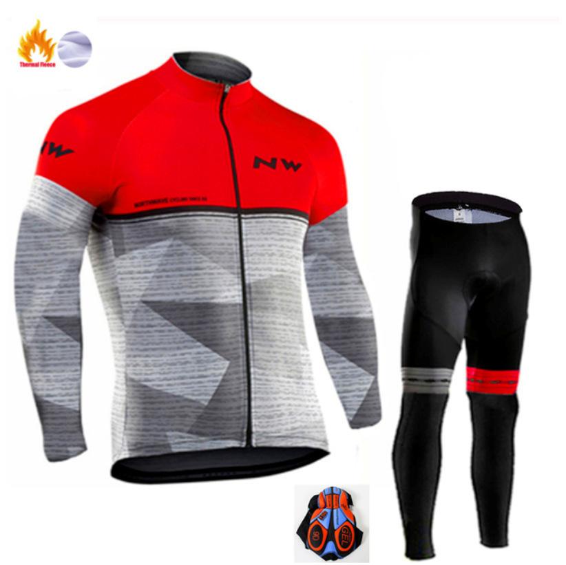 2026 Winter Fleece Warm Cycling Suit, Cycling Suit Fleece Warm Winter Thickened Long-sleeved Trousers Cycling Suit