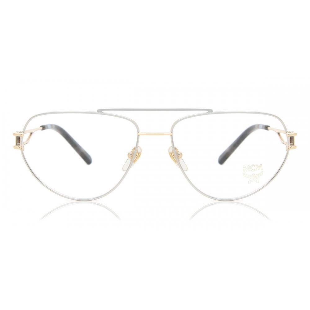 

Mcm 2129 715 Unisex Eyeglasses Shiny Gold/Silver/56-16-145