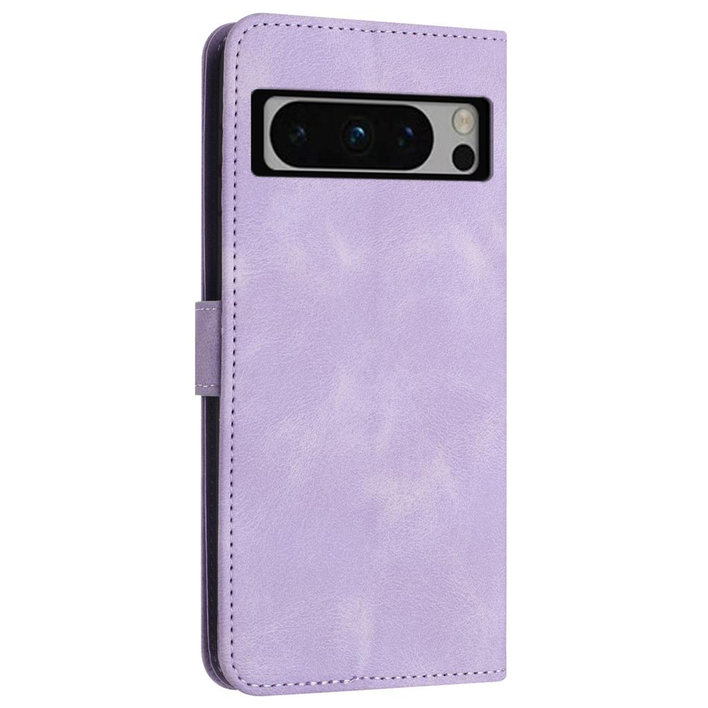 For Google Pixel 9 Pro XL Case Soft Skin-Touch Leather TPU Inner Shell Phone Cover