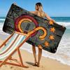 Galatasaray Print Beach Towel, Large Soft Quick Dry Towel for Beach Camping Swimming