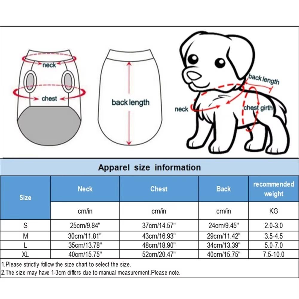 Warm Small Dog Jumpsuits Fleece Dog Overalls Pajamas Cute Winter Dog Pajamas