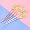 24Pcs Dinnerware Set Stainless Steel Tableware Knife Fork Tea Spoon Cutlery Set Multiple Colour Silverware Kitchen Flatware Set