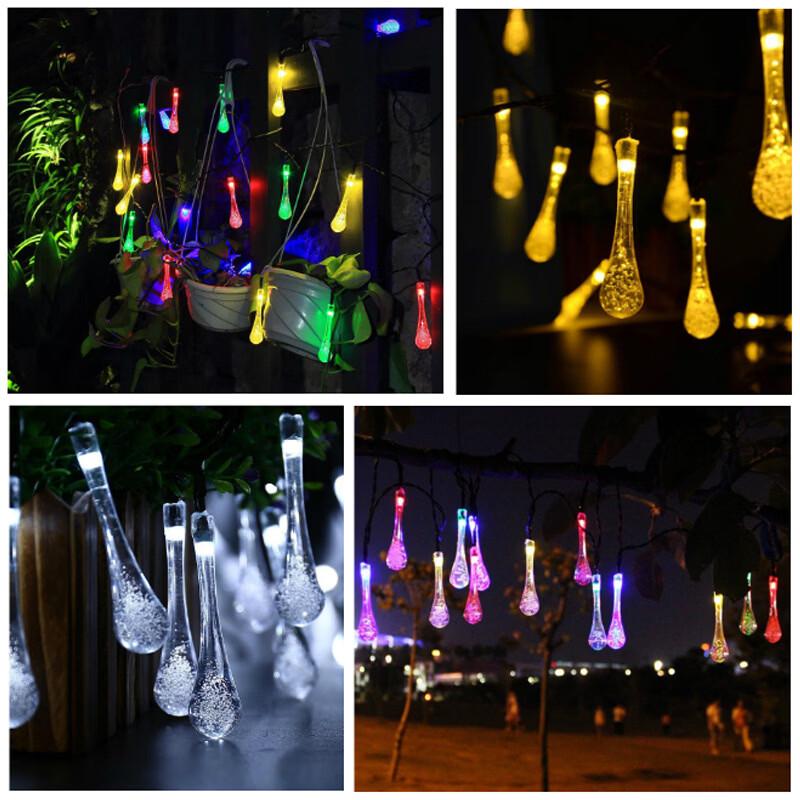 Luci Solari a LED per Decorazione Esterna