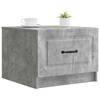 Coffee Table Concrete Grey 49 x 50 x 37 cm Particleboard