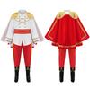 [Formemory] Halloween Costume for Boys - Prince Outfit with Wand, Cape, and Crown - Perfect for Parties, Stage Performances, School Festivals,