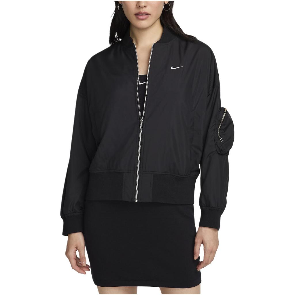 New Nike Swoosh Embroidered Bomber Jacket FN2840-010