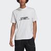 Adidas Originals Adv Graphic Tee with Letter Print Men Tops White GD5609