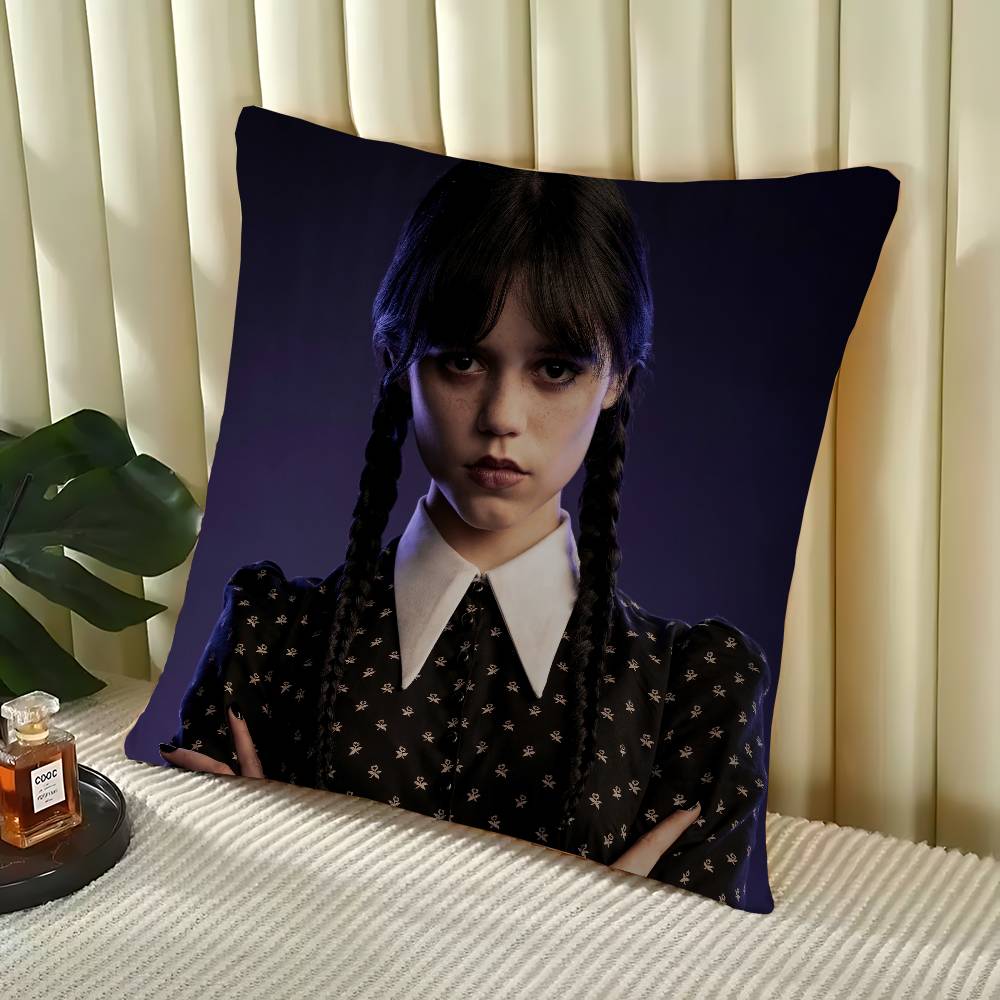 

Star J-Jenna Ortega Pillow Gift Home Office Decoration Pillow Bedroom Sofa Car Cushion CoverPillow Case 16x16Inch