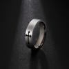 Jeshayuan Persönlichkeit Laser Gravur Christliches Kreuz Ring Männer Und Frauen Schmuck Edelstahlring Geschenk Mode Trendig