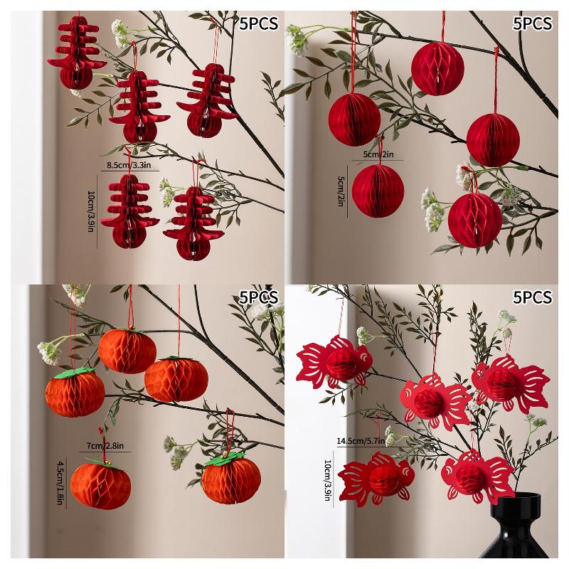 Chinese New Year Hanging Ornament Tet Decoration  Lunar New Year Decorations Spring Festival Wall Window Hanging Accessories