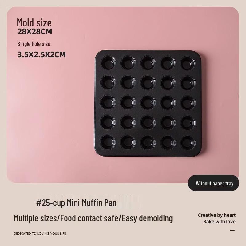 MDNG 25-Cavity Mini Muffin Pan