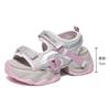 2025 new platform sandals women's Velcro super soft sole outer wear summer Roman women's sports non-slip sandals