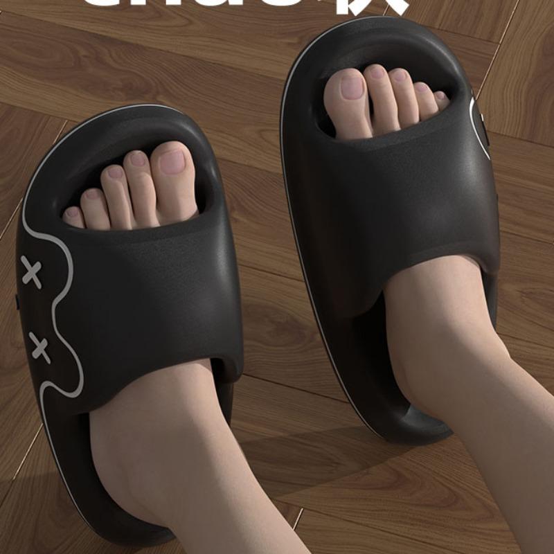 Women's Shoes  Fashion Thick Sole Minimalist Summer New Cute Cartoon Open Toe Outdoor Casual Lightweight Beach Slippers