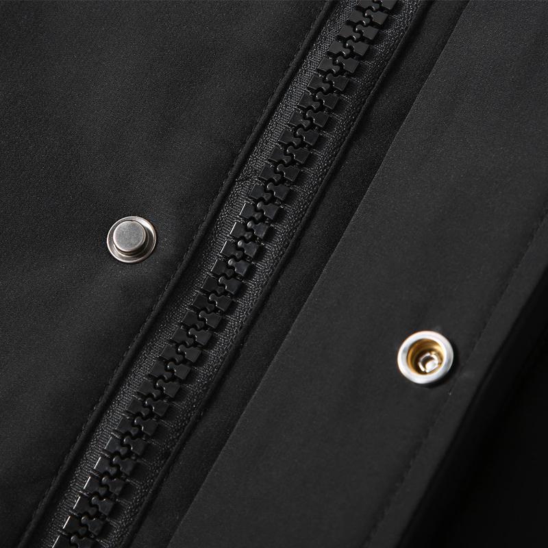 Plus Size 5XL-12XL Fashion Winter Men's Coat Hooded Waterproof Casual Loose Thick Warm Oversize Outerwears Men Jackets