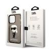 Etui Do iPhone 14 Pro Max Karl Lagerfeld Ikonik Czarne