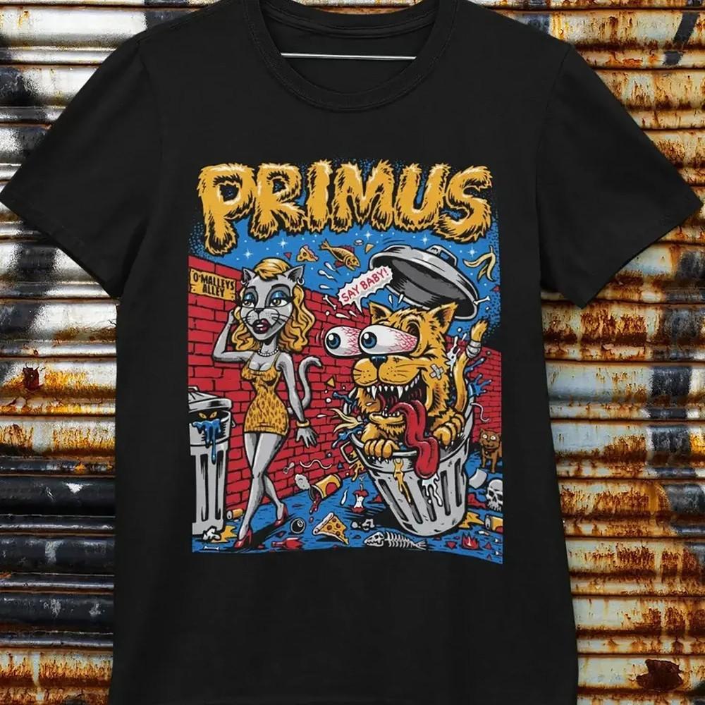Vintage Primus Band T-Shirt Short Sleeve Unisex Size S-4XL Unisex T-Shirt L 1870₽